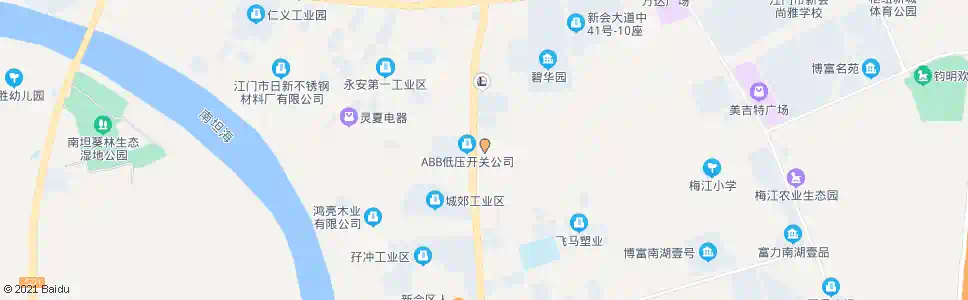 江门嘉诺化工(西江电厂)_公交站地图_江门公交_妙搜公交查询2025