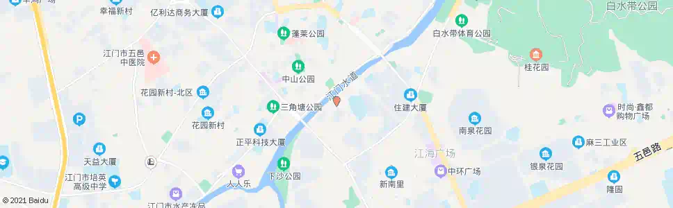 江门中沙市场_公交站地图_江门公交_妙搜公交查询2025