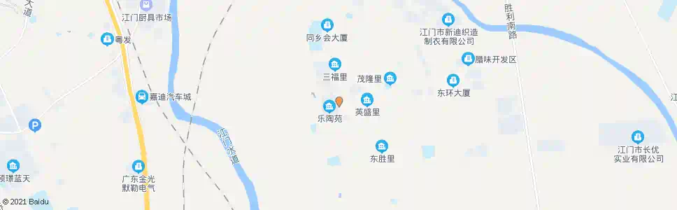 江门五四村_公交站地图_江门公交_妙搜公交查询2025