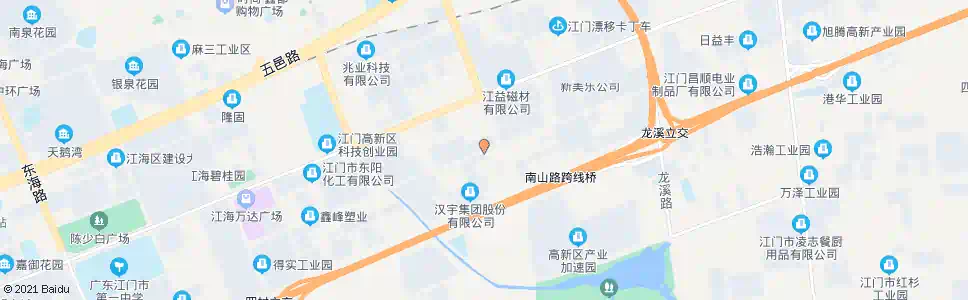江门外海电器_公交站地图_江门公交_妙搜公交查询2025