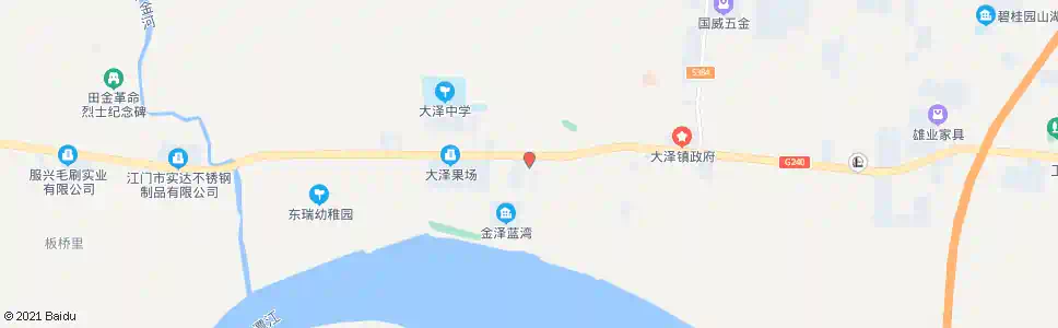 江门大泽车站_公交站地图_江门公交_妙搜公交查询2025