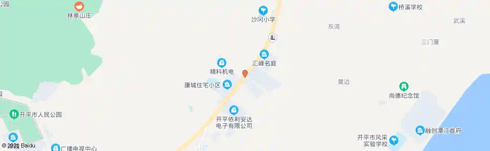 江门向阳路口_公交站地图_江门公交_妙搜公交查询2025