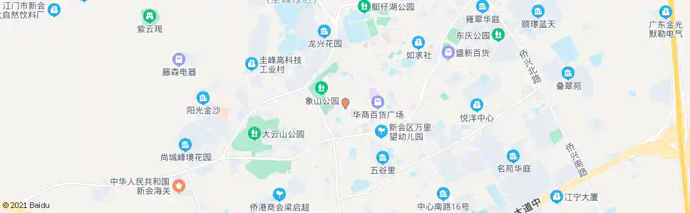 江门新西隅路_公交站地图_江门公交_妙搜公交查询2025