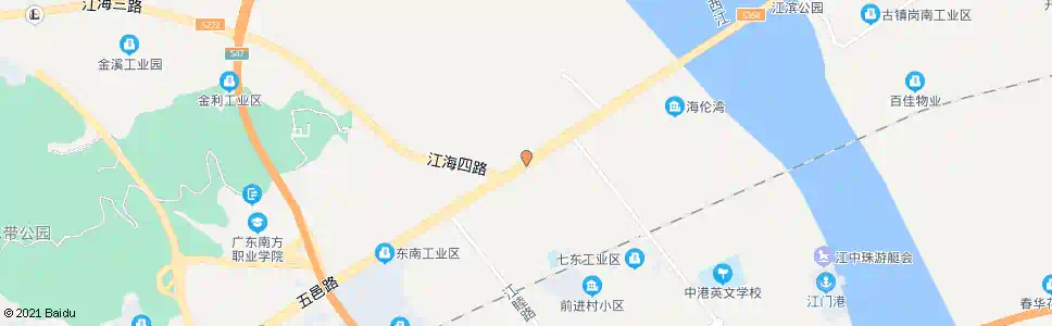 江门中路_公交站地图_江门公交_妙搜公交查询2025