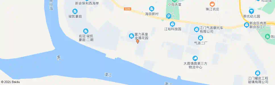 江门宝豪五金厂_公交站地图_江门公交_妙搜公交查询2025