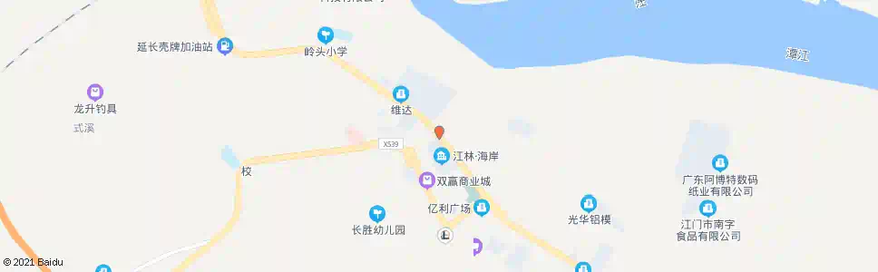 江门江林海岸_公交站地图_江门公交_妙搜公交查询2025