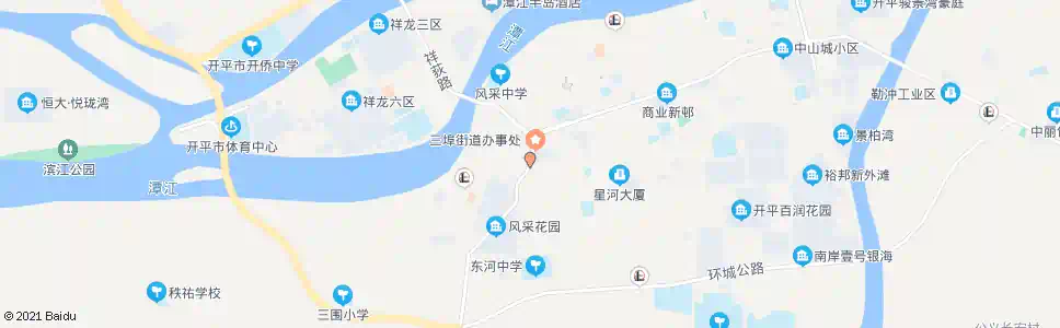 江门思始市场站_公交站地图_江门公交_妙搜公交查询2025