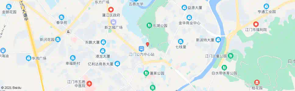江门东成村1_公交站地图_江门公交_妙搜公交查询2025