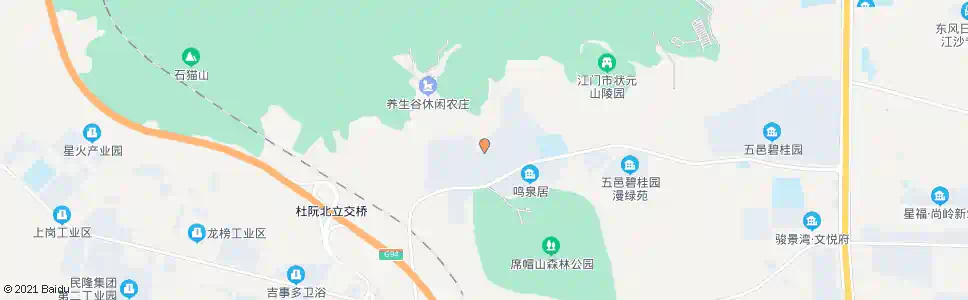 江门福泉新邨_公交站地图_江门公交_妙搜公交查询2025