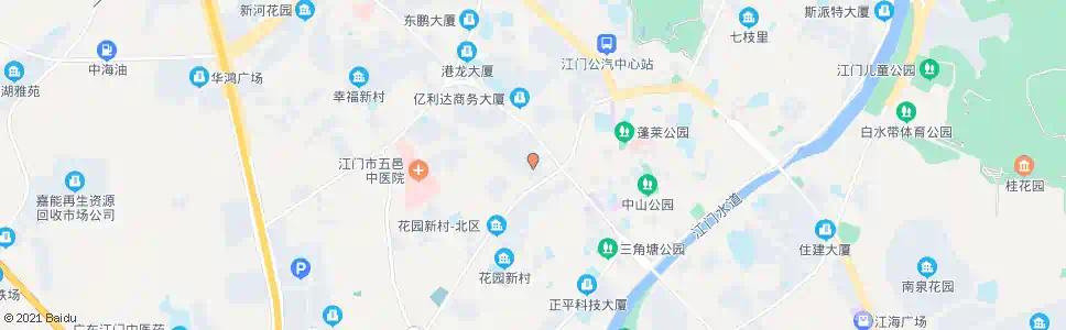 江门市府站_公交站地图_江门公交_妙搜公交查询2025