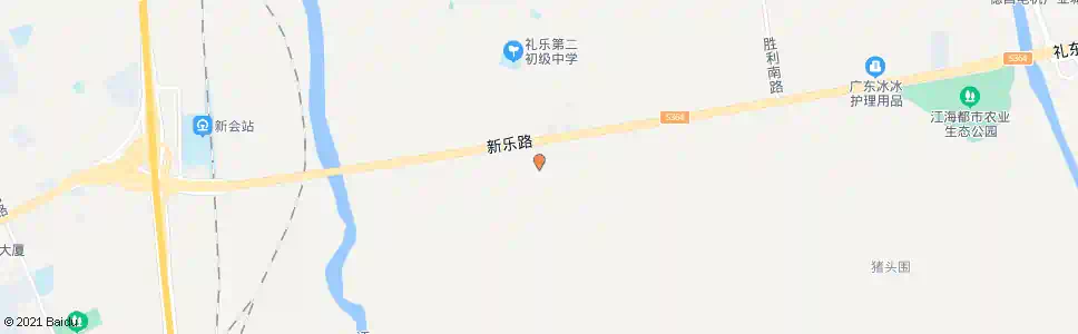 江门礼深二路_公交站地图_江门公交_妙搜公交查询2025