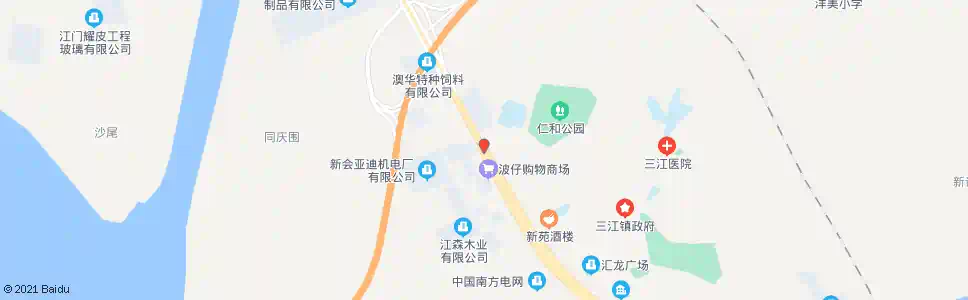 江门利生工业区_公交站地图_江门公交_妙搜公交查询2025