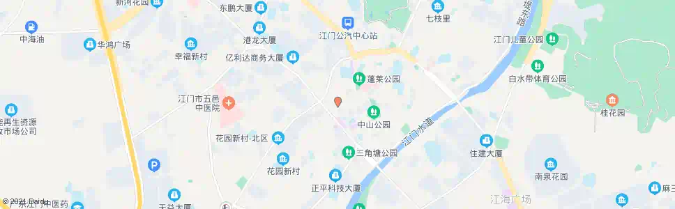 江门梅江村2_公交站地图_江门公交_妙搜公交查询2025