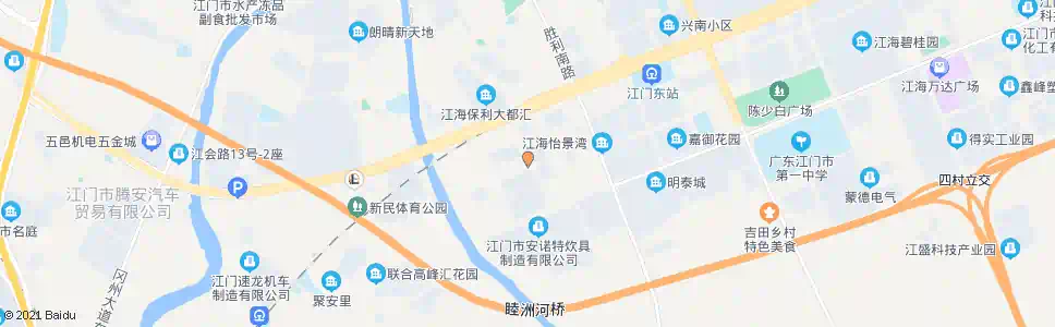 江门大坤塑料_公交站地图_江门公交_妙搜公交查询2025