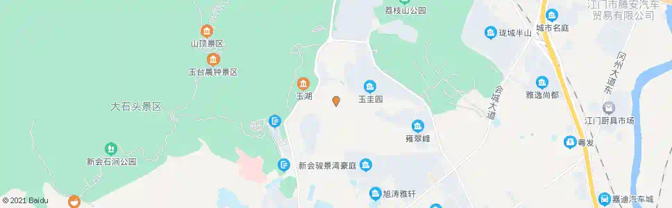 江门荣誉别墅_公交站地图_江门公交_妙搜公交查询2025