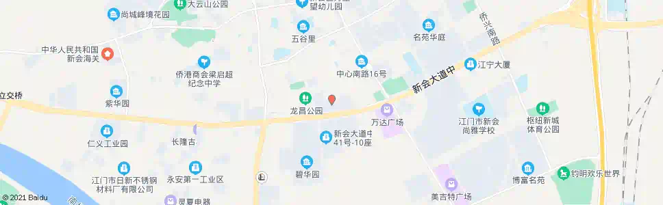 江门同德园_公交站地图_江门公交_妙搜公交查询2025