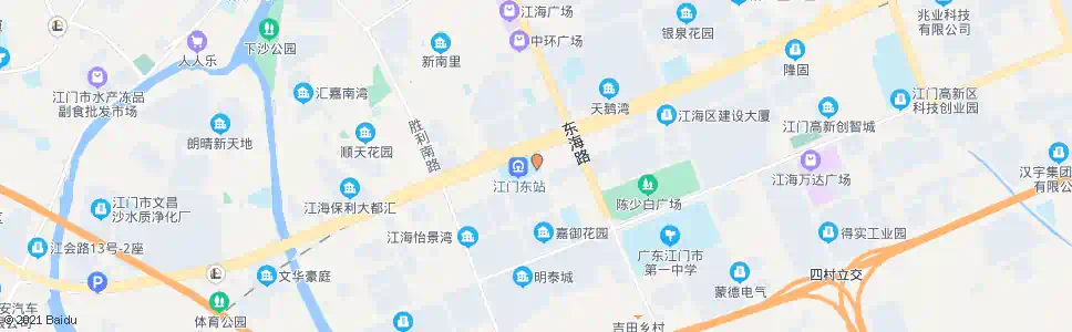 江门城轨江门东站(原城轨江门站)_公交站地图_江门公交_妙搜公交查询2025