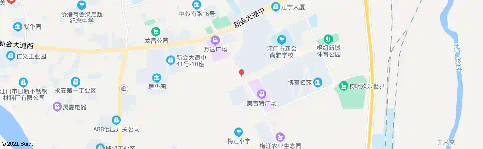 江门梅江_公交站地图_江门公交_妙搜公交查询2025