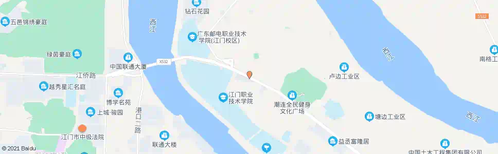 江门大冈_公交站地图_江门公交_妙搜公交查询2025