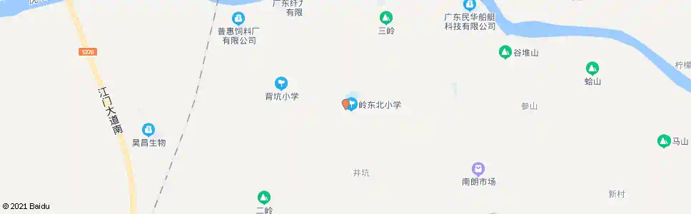 江门洋边_公交站地图_江门公交_妙搜公交查询2025