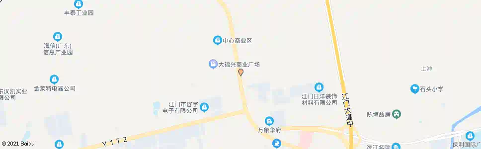 江门荣盛实业_公交站地图_江门公交_妙搜公交查询2025
