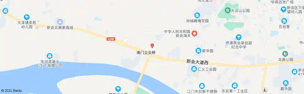 江门三联小学_公交站地图_江门公交_妙搜公交查询2025
