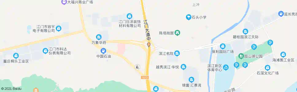 江门华盛路口_公交站地图_江门公交_妙搜公交查询2025