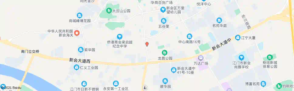 江门兰苑酒楼_公交站地图_江门公交_妙搜公交查询2025