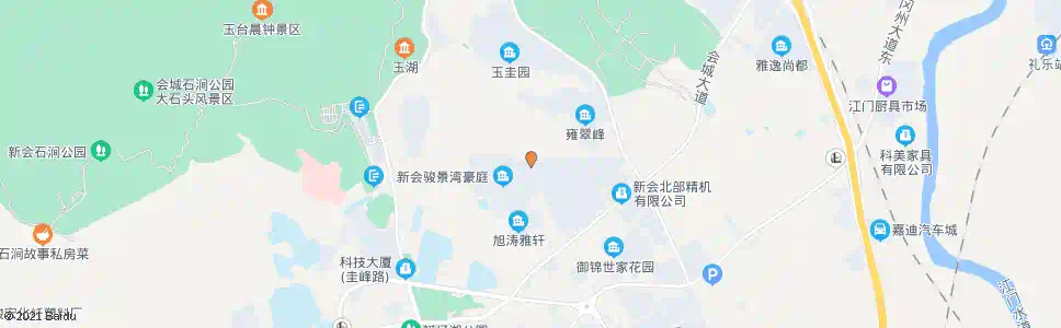江门潮兴路_公交站地图_江门公交_妙搜公交查询2025