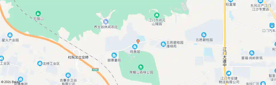 江门福泉学校_公交站地图_江门公交_妙搜公交查询2025