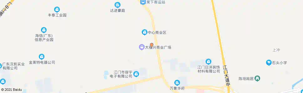 江门江盛路_公交站地图_江门公交_妙搜公交查询2025