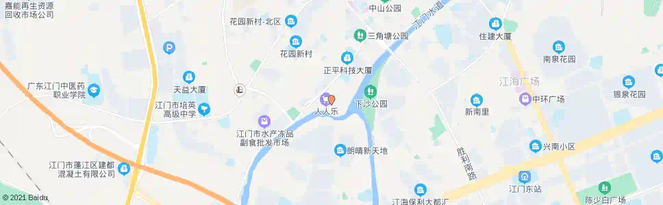 江门行政服务中心_公交站地图_江门公交_妙搜公交查询2025