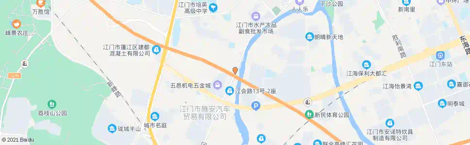 江门江咀水闸_公交站地图_江门公交_妙搜公交查询2025