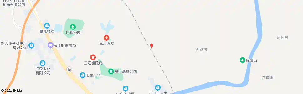 江门谢和_公交站地图_江门公交_妙搜公交查询2025