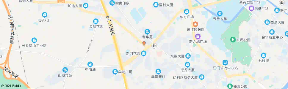 江门贯溪_公交站地图_江门公交_妙搜公交查询2025