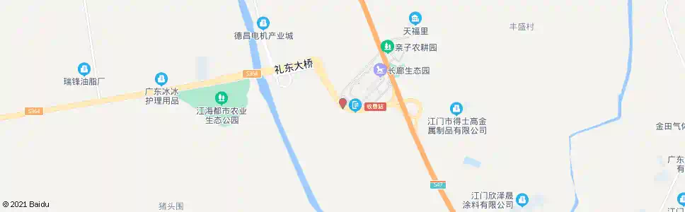 江门江海区生态园(湿地公园)_公交站地图_江门公交_妙搜公交查询2025