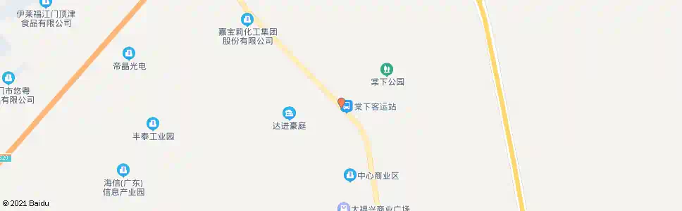 江门兴棠大厦_公交站地图_江门公交_妙搜公交查询2025