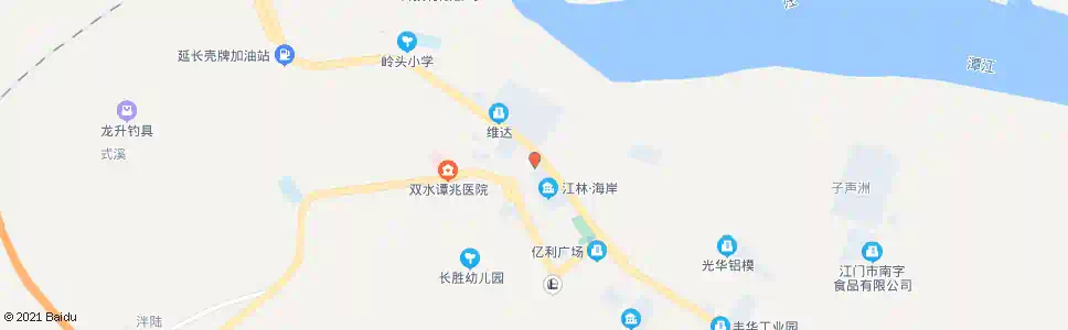 江门双水交警中队_公交站地图_江门公交_妙搜公交查询2025