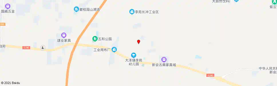 江门李苑工业区_公交站地图_江门公交_妙搜公交查询2025