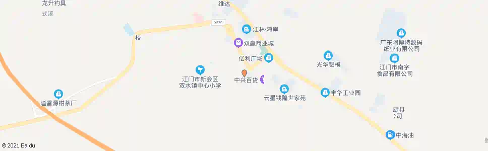 江门双水圩站_公交站地图_江门公交_妙搜公交查询2025
