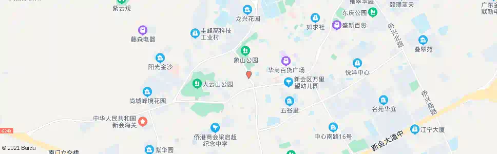 江门象山站_公交站地图_江门公交_妙搜公交查询2025