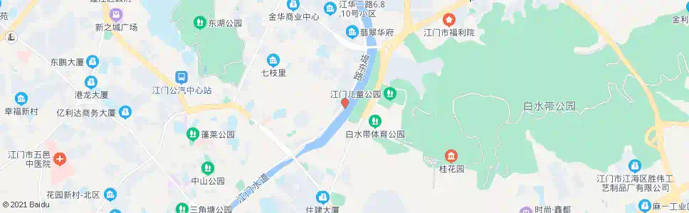 江门沿江天桥_公交站地图_江门公交_妙搜公交查询2025