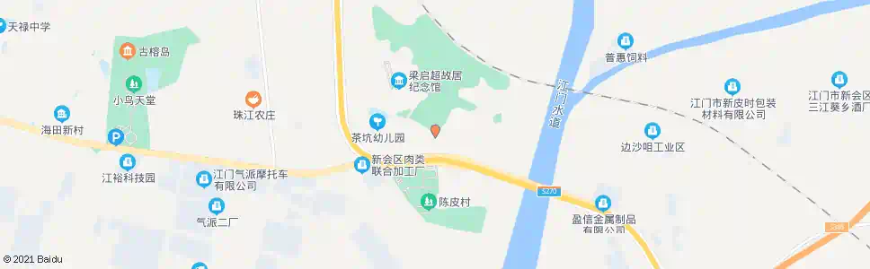 江门小洞新村_公交站地图_江门公交_妙搜公交查询2025