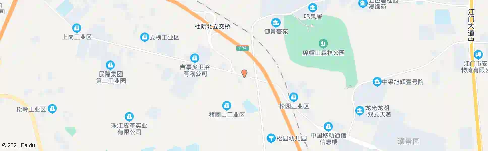 江门江肇高速路口_公交站地图_江门公交_妙搜公交查询2025