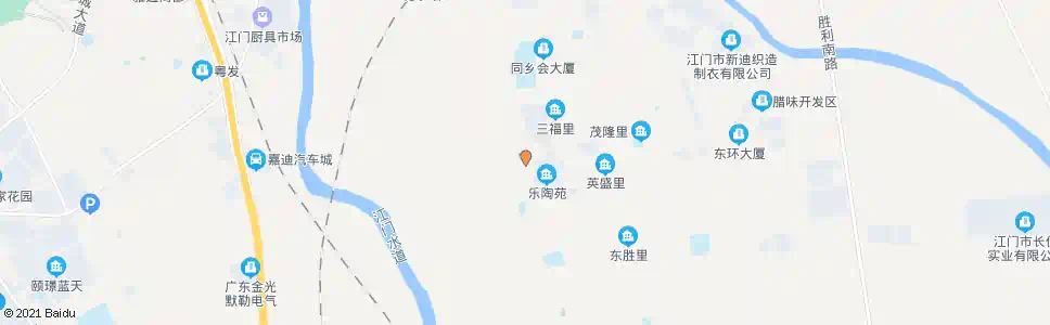 江门五四村(S270)_公交站地图_江门公交_妙搜公交查询2025