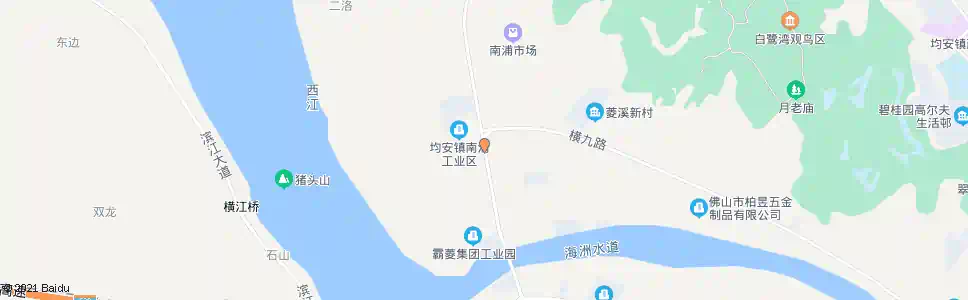 江门太平工业区_公交站地图_江门公交_妙搜公交查询2025