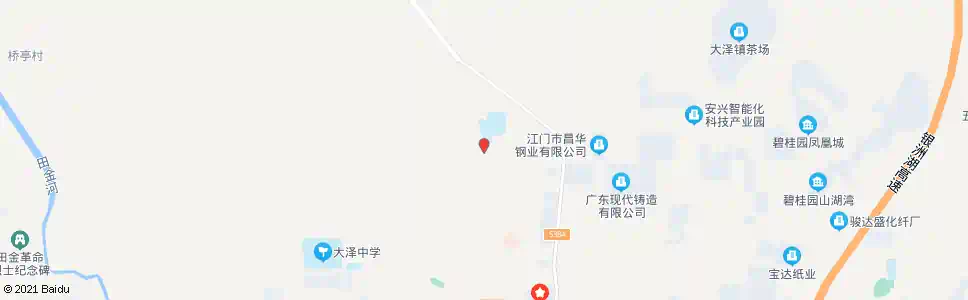 江门吕村_公交站地图_江门公交_妙搜公交查询2025