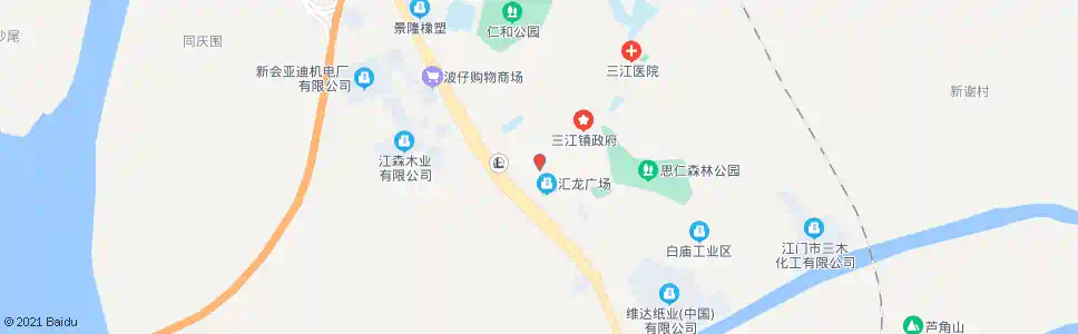 江门更楼圩_公交站地图_江门公交_妙搜公交查询2025