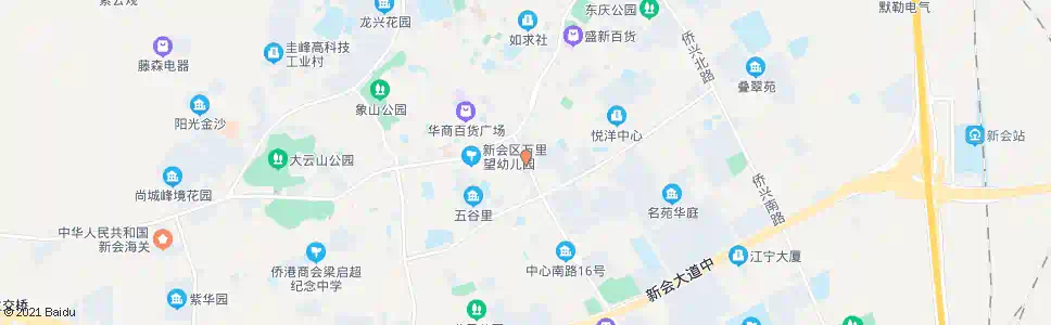 江门广源大厦_公交站地图_江门公交_妙搜公交查询2025