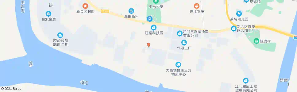 江门新会港_公交站地图_江门公交_妙搜公交查询2025